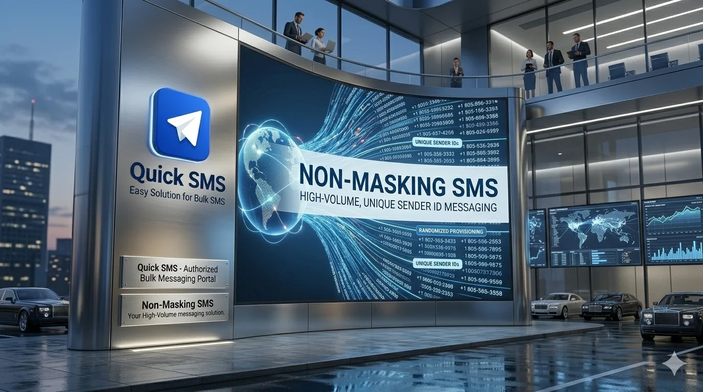 Non-Masking SMS